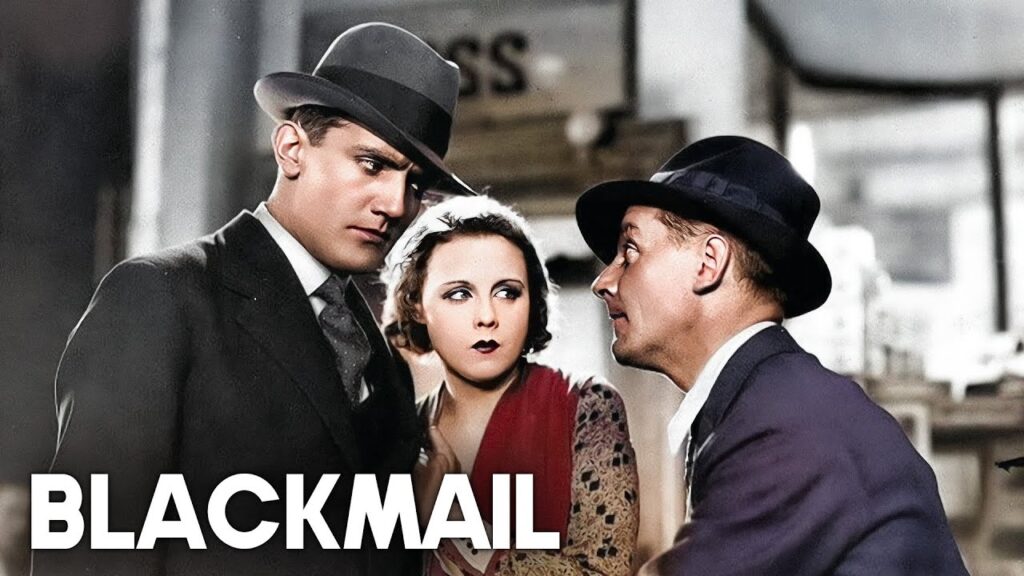 Blackmail | Classic Crime Movie | Alfred Hitchcock (1929)
